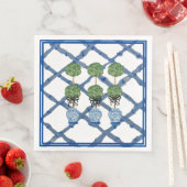 Topiary Chinoiserie Ginger Jar Napkins Serviette (Beispiel)