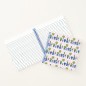 Topiary Garden Spiral Notebook Notizblock (Innenseite)