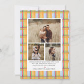 Topiary Grandmillennial Photo Christmas Card Einladung (Rückseite)