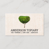 Topiary | Landflucht | Baum Visitenkarte (Vorderseite)