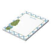 Topiary & Lattice Personalisiert Notepad Notizblock (Rotiert)