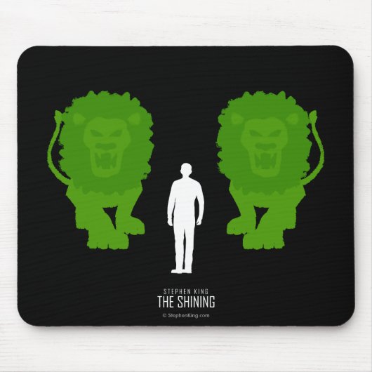 Topiary-Löwen Mousepad (Vorne)