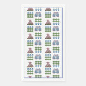 Topiary Staffordshire Dogs Ginger Jar Serviette (Vorderseite)