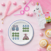 Topiary Staffordshire Hund Ginger Jar Pappteller (Party)