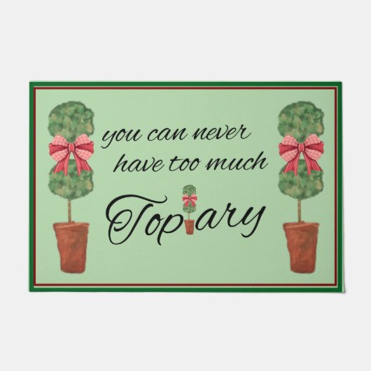 Topiary Topiary Fußmatte (Vorderseite)