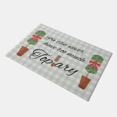 Topiary Topiary Fußmatte (Schrägansicht)