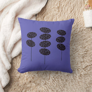 Topiary Trees Throw Pillow Kissen