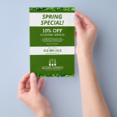 Topiary Trio Gardener Landscaping Green/White Flyer (Handgriff)