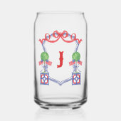 Topiary Wappen Dosenglas (Vorderseite)