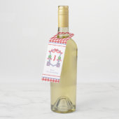 Topiary Wappen Flaschenanhänger (Angewinkelt)