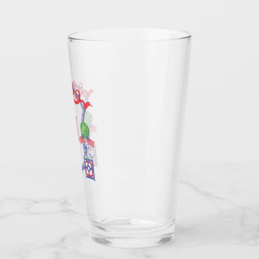 Topiary Wappen Glas (Links)