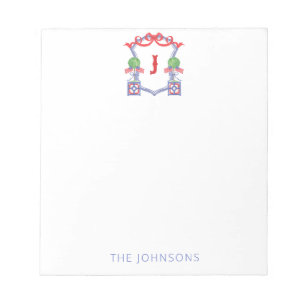 Topiary Wappen Notizblock