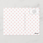 Topiary WIth Bird Postkarte (Rückseite)