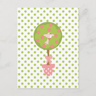 Topiary WIth Bird Postkarte