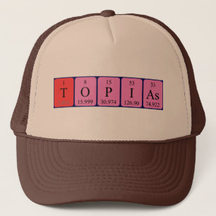 Topias Periodenname, der Truckerkappe