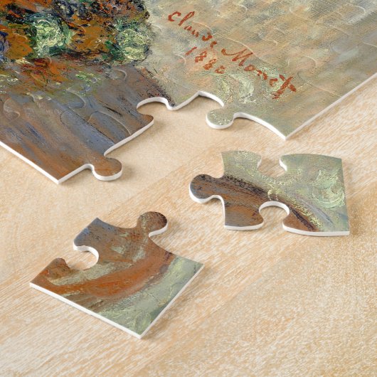 Topinambur-Blumen 1880 Claudes Monet Puzzle (Seite)