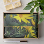 Topinambur-Blüten Seidenpapier (Geschenk)