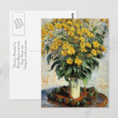 Topinambur Postkarte (Vorne/Hinten)