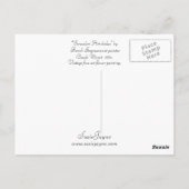 Topinambur Postkarte (Rückseite)