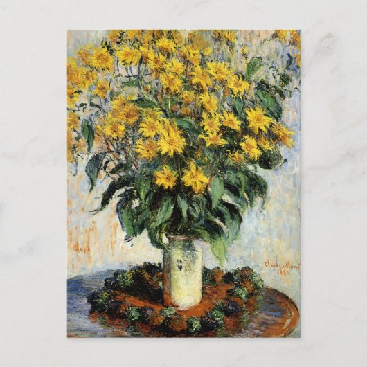 Topinambur Postkarte (Vorderseite)