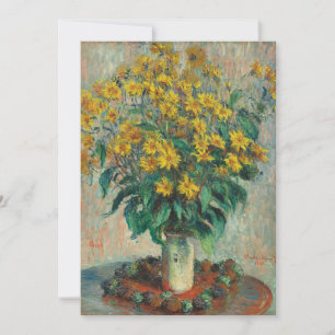 Topinamburblüten von Claude Monet