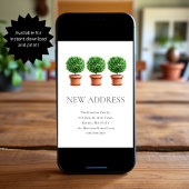 Topische Pflanze | Wir haben uns bewegt | Neue Zuh Ankündigung