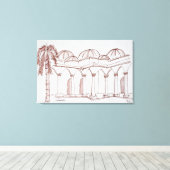 Topkapi Palace | Istanbul, Türkei Leinwanddruck (Insitu (Holzboden))