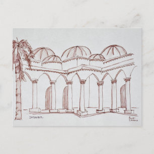 Topkapi Palace Istanbul, Türkei Postkarte