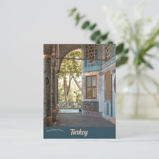 Topkapi-Palast in Istanbul Türkei Postkarte (Stehend Vorderseite)