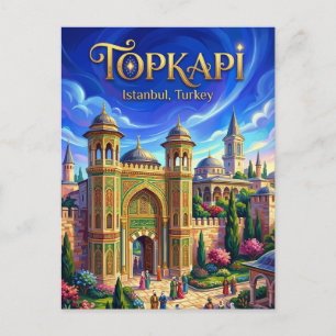 Topkapi-Palast, Istanbul, Marmara Postkarte