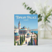 Topkapi-Palast Türkei Postkarte (Stehend Vorderseite)