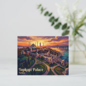 Topkapi-Palast Türkei Postkarte (Stehend Vorderseite)
