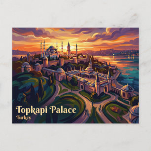 Topkapi-Palast Türkei Postkarte