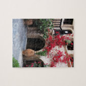 Toplou Kloster-Kirchenhof KRETA GRIECHENLAND Puzzle (Horizontal)