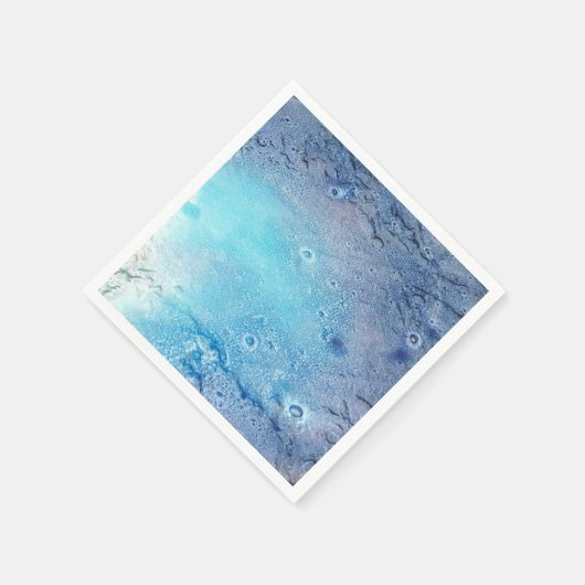 Topografie des Meeresbodens Serviette (Ecke)