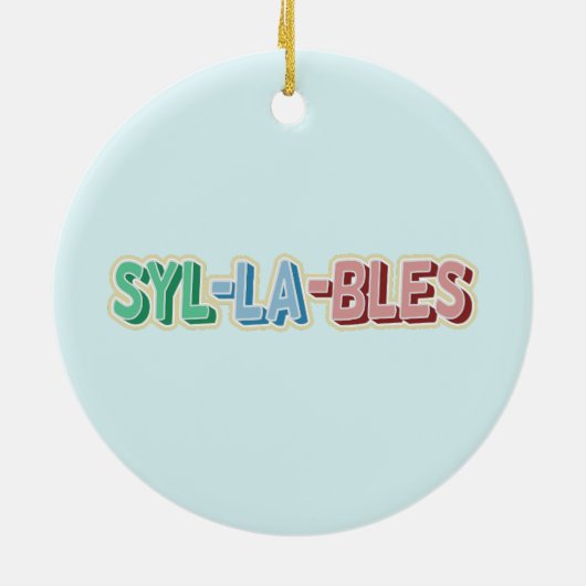 Topografie Keramik Ornament (Hinten)