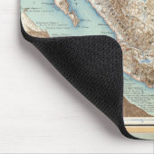 Topografie Mexikos Mousepad (Ecke)