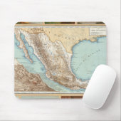 Topografie Mexikos Mousepad (Mit Mouse)