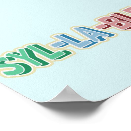 Topografie Poster (Ecke)