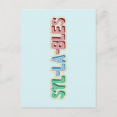 Topografie Postkarte (Vorderseite)