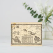 Topografische Karte der Hawaiianischen Inseln (189 (Stehend Vorderseite)