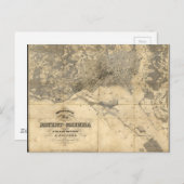 Topografische Karte des Distrikts Kolumbien (1861) (Vorne/Hinten)