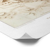 Topografische Karte eines Teils der Pyramiden von Poster (Ecke)