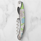 Topografische Karte Kellnermesser (Vorderseite)