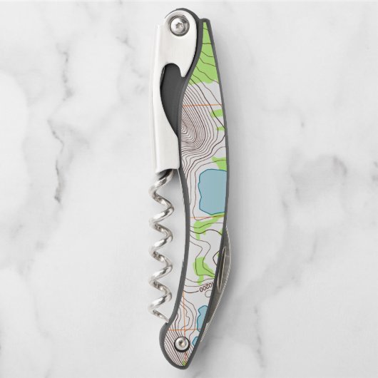 Topografische Karte Kellnermesser (Vorderseite)