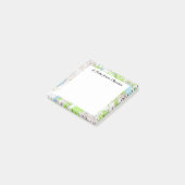 Topografische Karte Personalisiert Post-it Klebezettel (angewinkelt)