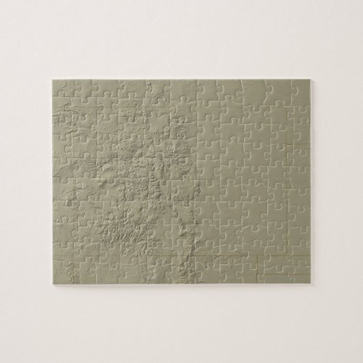 Topografische Karte von Colorado Puzzle (Horizontal)