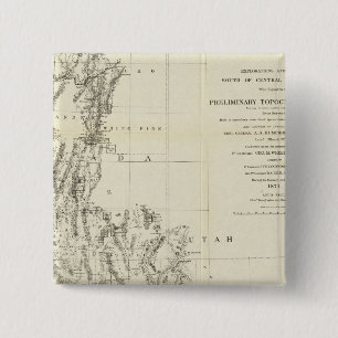 Topografische Karte von Nevada und Arizona Button