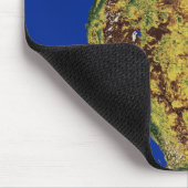 Topografische Sicht auf Nord- und Zentralamerika Mousepad (Ecke)