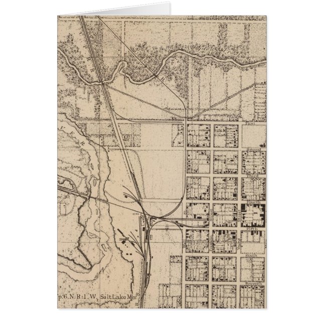 Topografische Skizze, Beobachtungsstelle (Vorne)